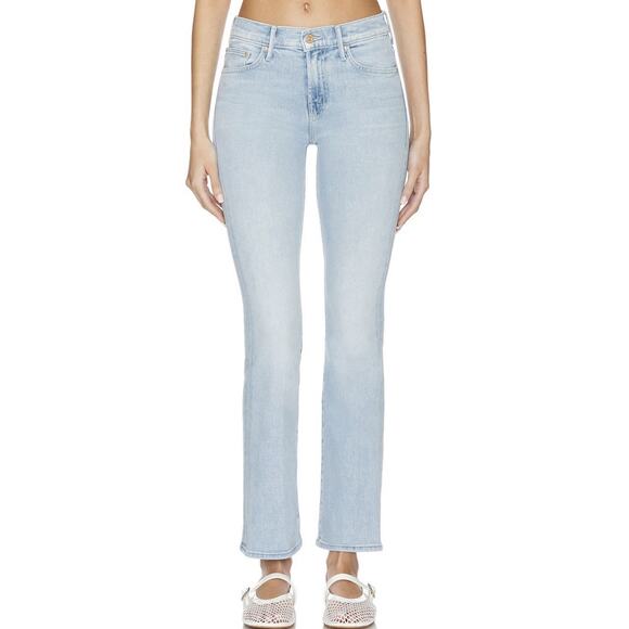 MOTHER Lil Insider Sneak Lost Art Jeans Size 27 NWT - Picture 1 of 8